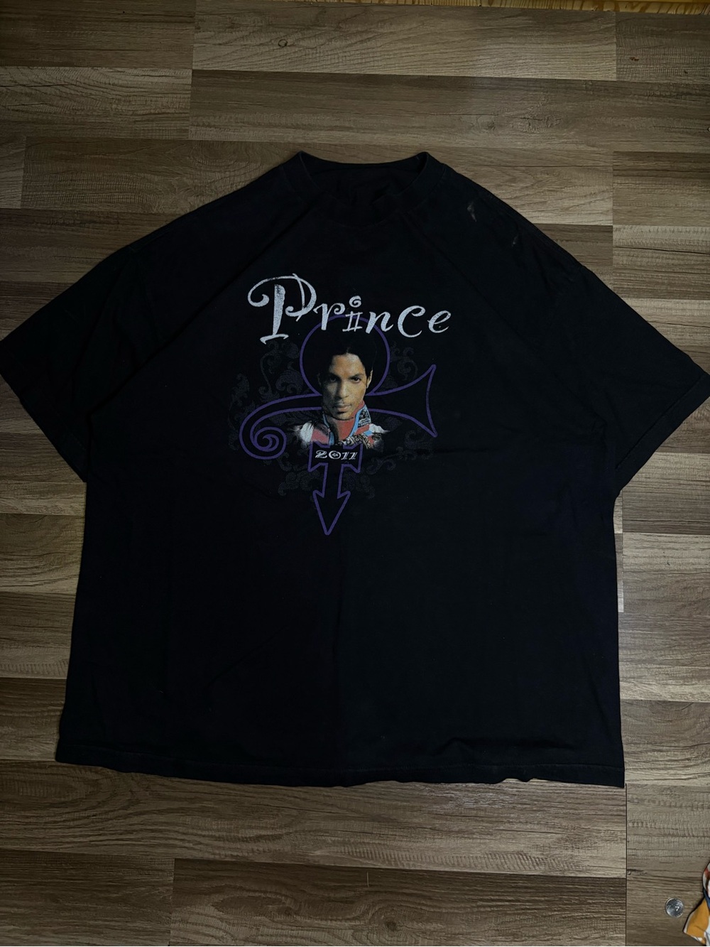 VTG RARE  Prince 2011 Concert T-Shirt Fresno San Jose Rock & Pop Music men’s XL
